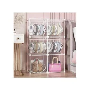 VinBee 20 ganchos giratorios de plástico súper fuertes_3