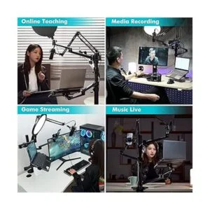 Viozon Juego de soportes y anillo de luz LED de 10_2