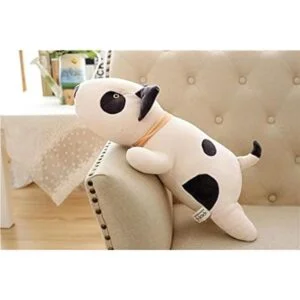 Vintoys Bull Terrier Almohada de peluche para perro 20.9_6