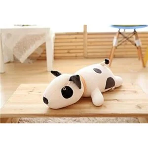 Vintoys Bull Terrier Almohada de peluche para perro 20.9_4