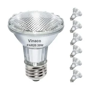 Vinaco PAR20 Bombillas halógenas 6 bombillas halógenas_1