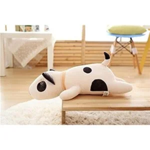 Vintoys Bull Terrier Almohada de peluche para perro 20.9_5