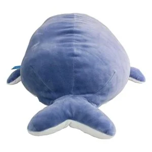Vintoys Almohada de peluche con diseño de tiburón ballena_6