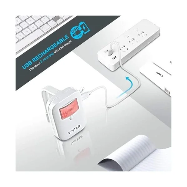Vintar Recargable 16 Color Sensor de Movimiento LED Luz de_3