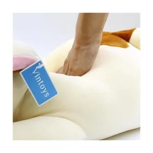 Vintoys almohada grande de gato muy suave para abrazar._4