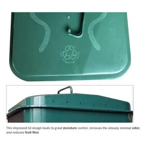 VermiHut Plus Papelera de abono de 5 bandejas fácil