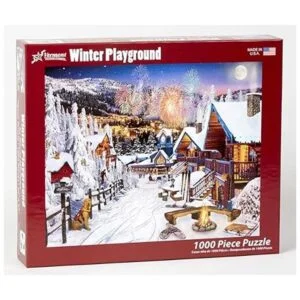 Vermont Christmas Company Winter Playground Jigsaw Puzzle_2
