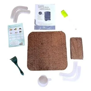 VermiHut Plus Papelera de abono de 5 bandejas fácil