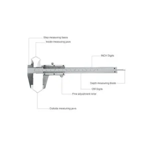 Vernier Pinza de acero inoxidable profesional de alta_3