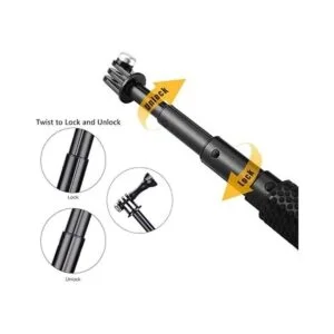 Vicdozia Barra de extensión para selfie de 19 pulgadas_4