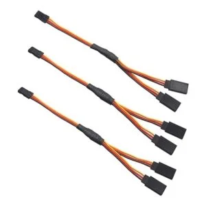 Vgoohobby Cable divisor servo de 5.906 in 1 macho a 2_3