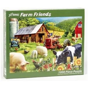 Vermont Christmas Company Farm Friends Jigsaw Puzzle 1000_2