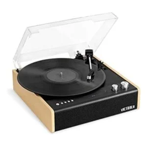 Victrola Eastwood Tocadiscos Bluetooth de 3 velocidades_1