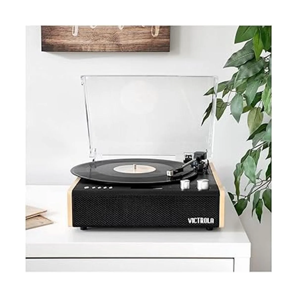 Victrola Eastwood Tocadiscos Bluetooth de 3 velocidades_5