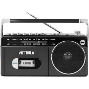 Victrola Mini Boombox Bluetooth con reproductor de_2