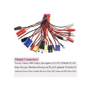 Vgoohobby 19 en 1 RC Lipo batería multi cargador adaptador