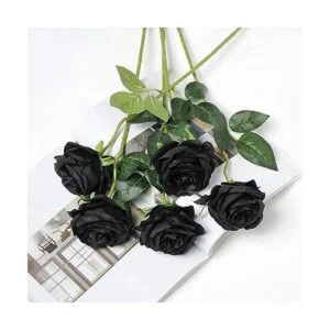 Veryhome Ramo de flores artificiales de seda con_3