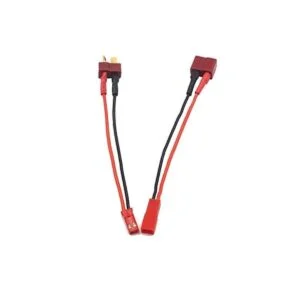 Vgoohobby 3.9 in 20 AWG Deans T Plug a JST adaptador de_3