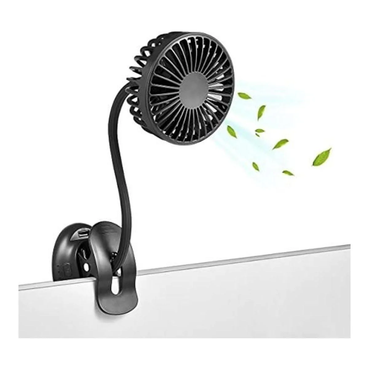 Ventilador USB con clip ventilador de escritorio a pilas_1