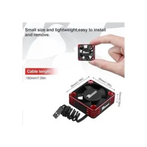 Ventilador de refrigeración de motor de 1.181 in Modelo RC