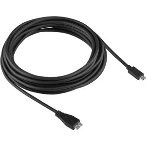 Vebner SuperSpeed USB tipo C 3.1 a MicroB de 20 pies Negro_3