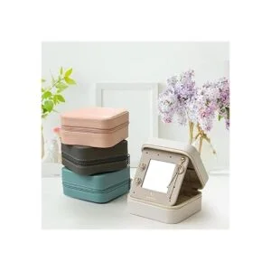 Vee Estuche pequeño de joyería de viaje mini organizador_5