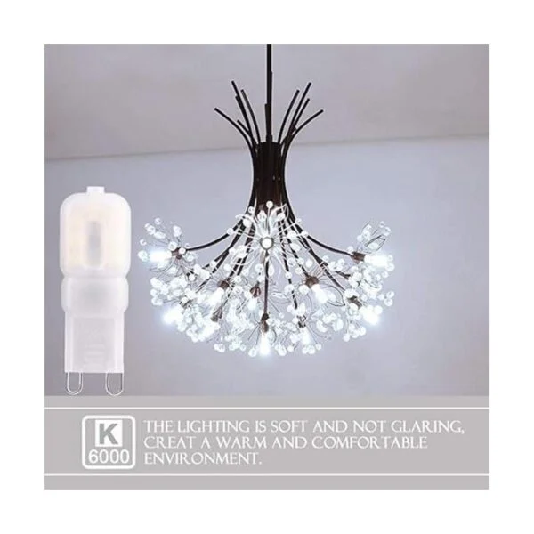 Velouer Bombilla LED G9 equivalente a 30 W lámpara_2