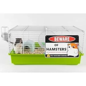 Venicor Decoración de letrero de hámster 8 x 12 pulgadas_3