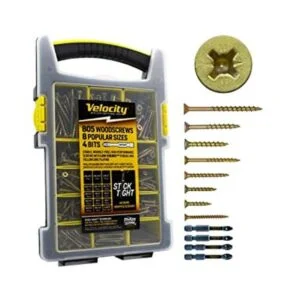 Velocity Kit surtido de tornillos de madera para_1