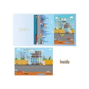 Vehículos de ingeniería de sitio de construcción_5