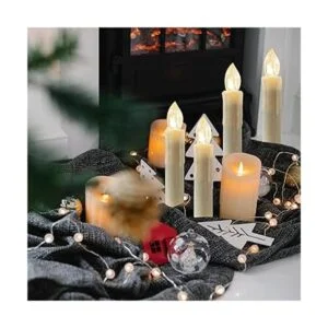 Velas LED sin llama TBW con imitación de cera derramada y_5