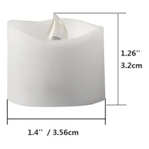 Velas LED eLander sin llama con temporizador 6 horas_4