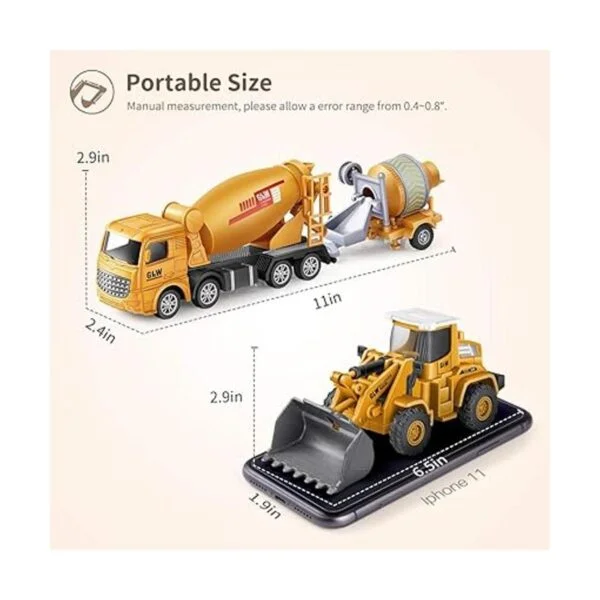 Vehículos de construcción juguetes de camión camión de_5