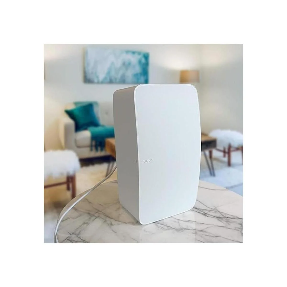 Vebner Cable de alimentación extra corto compatible con_5