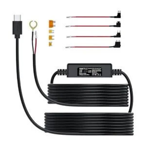 Vantrue Kit de cable duro de cámara tipo C de 11.5 pies_1