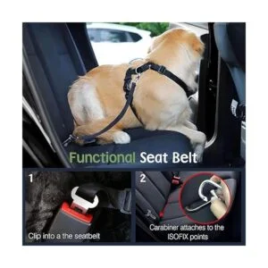 VavoPaw Arnés de chaleco de seguridad para vehículo