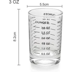 Vaso medidor de 3 onzas3.0 fl oz líquido pesado alto_5