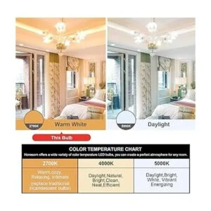 Vanity Light Bulbs 60 Watt Equivalent G25 Globe LED Bulbs_3