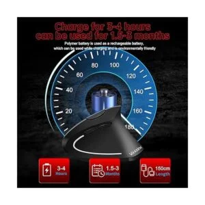 Vassink Mouse ergonómico mouse inalámbrico recargable_5