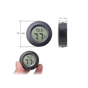 Veanic 2 unidades mini higrómetro termómetro Fahrenheit o_2