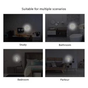 Vdsrup Juego de 2 luces nocturnas con diseño de_2