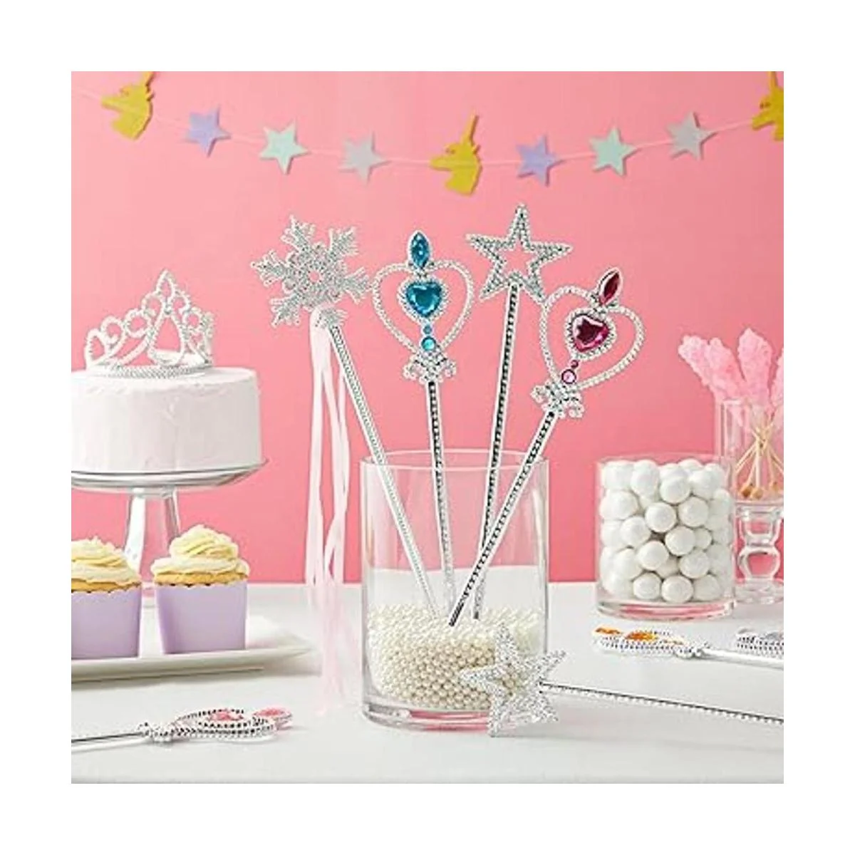 Varita de princesa de hadas y recuerdos de fiesta de_2