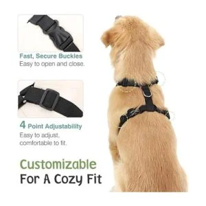 VavoPaw Arnés de chaleco de seguridad para vehículo