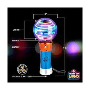 Varita giratoria iluminada para niños en caja de regalo_2