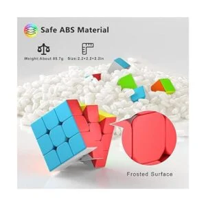 Vdealen Juego de cubos de velocidad de 3 x 3 pulgadas_2