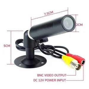 Vanxse CCTV 13 CCD 1000TVL HD 0.142 in Mini Bullet_4