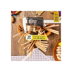 Varillas de pasador de madera Varilla de pasador de 6
