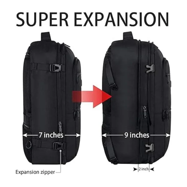 Vancropak Mochila de viaje de 40 litros aprobada por_3