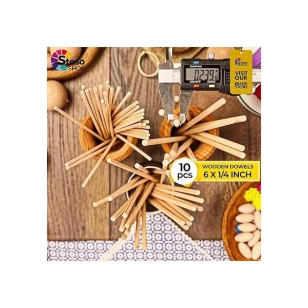 Varillas de pasador de madera Varilla de pasador de 6