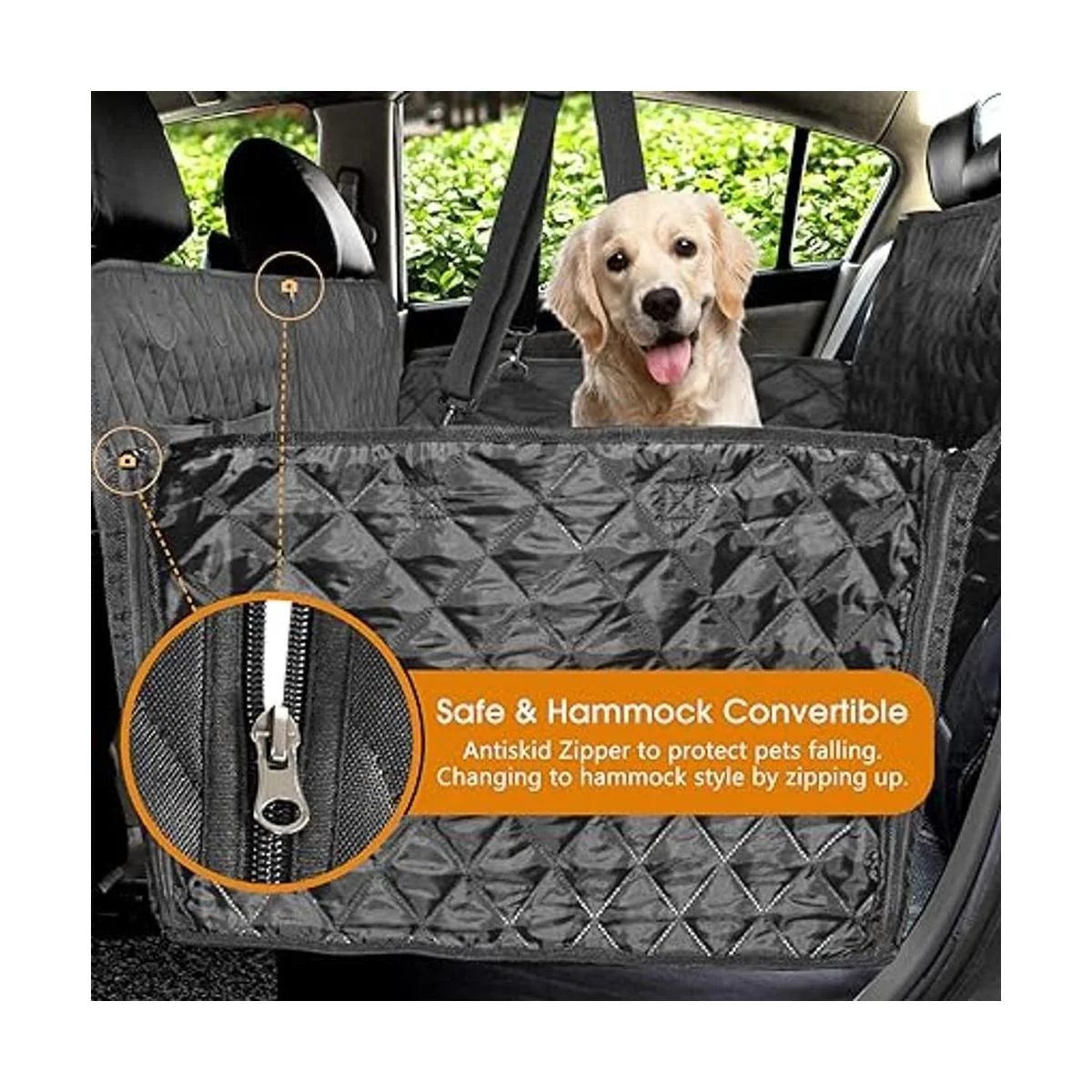 Vailge Fundas 100 impermeables para asiento de coche de